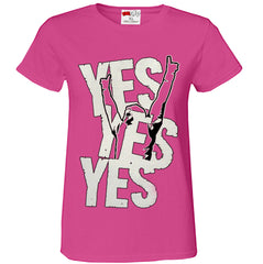 Yes Yes Yes  Girl's T-Shirt