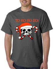 Yo Ho Ho Ho Pirate Christmas Mens T-shirt