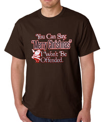 You Can Say Merry Christmas Funny Mens T-shirt