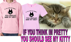 You Should See My Kitty Adult Hoodie