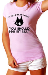 You Should See My Kitty Girls T-Shirt