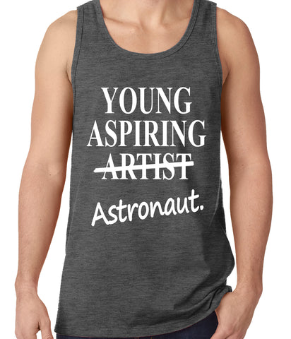 Young Aspiring Astronaut (Artist Crossed Out) Tank Top