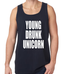 Young Drunk Unicorn Tank Top