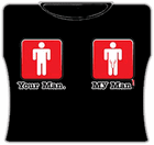 Your Man My Man Girls T-Shirt