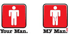 Your Man My Man Girls T-Shirt