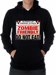 Zombie Friendly Adult Hoodie