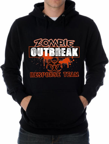 Zombie Outbreak Response Team Men's Hoodie