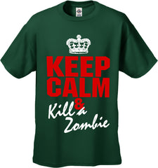 Zombie Tees - Keep Calm And Kill A Zombie Men's T-Shirt