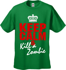 Zombie Tees - Keep Calm And Kill A Zombie Men's T-Shirt