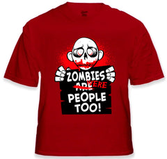 Zombie Tees - Zombies Were People Too Men's T-Shirt